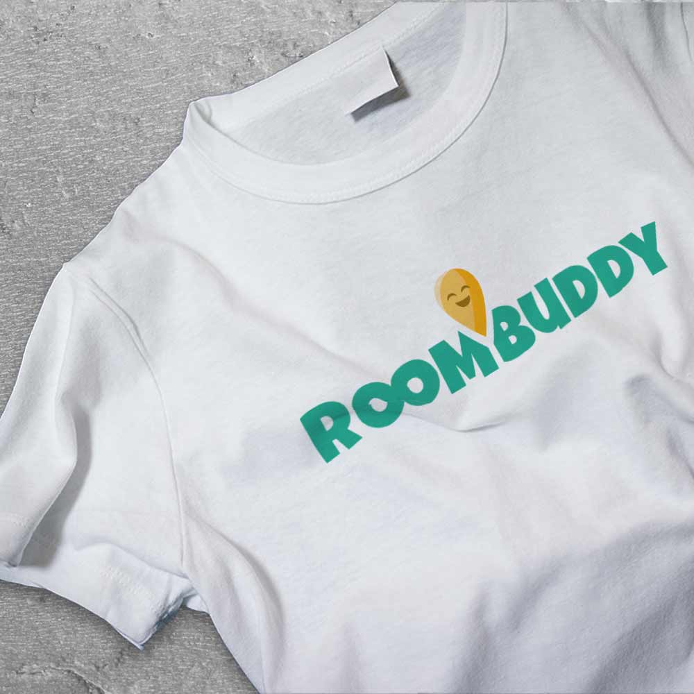 Logo, styleguide, illustration; Roombuddy